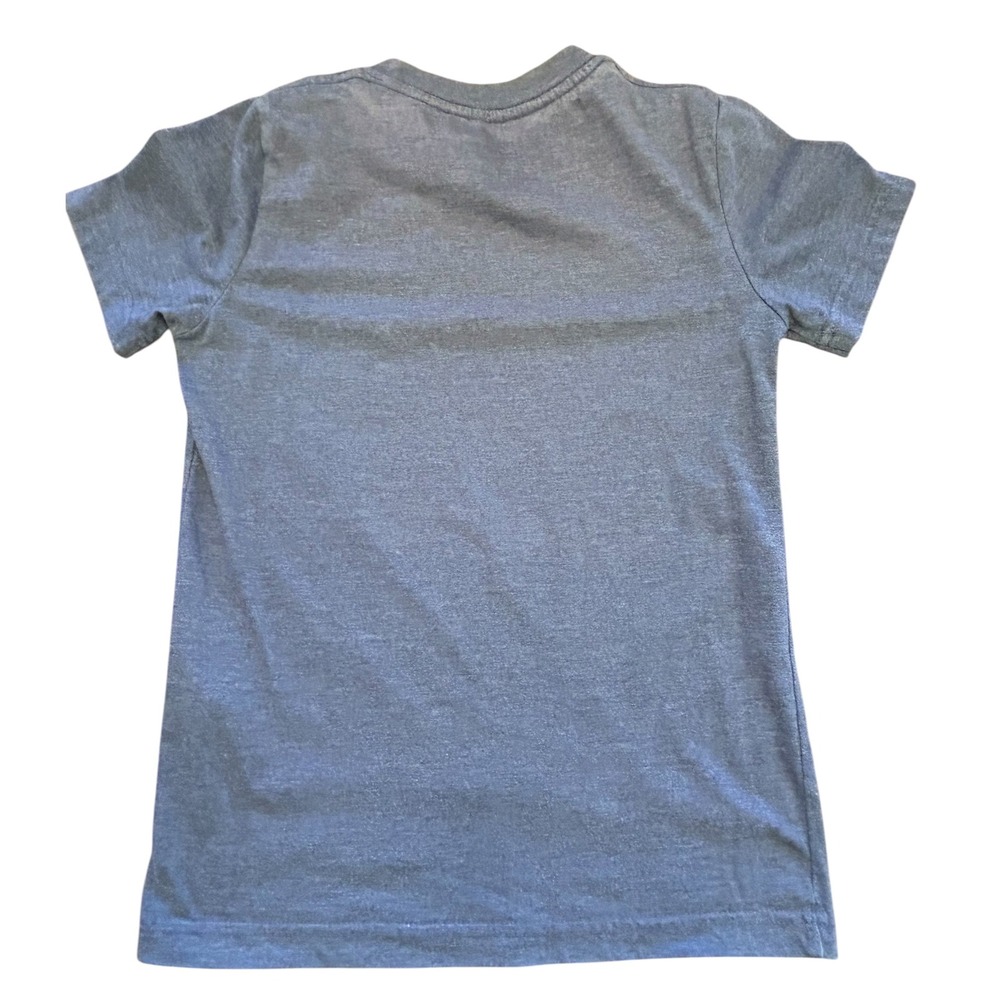 Levi's Boys Graphic Logo T Shirt Youth Small 7 8 Gray Red Short Sleeve Casual - Picture 2 of 6